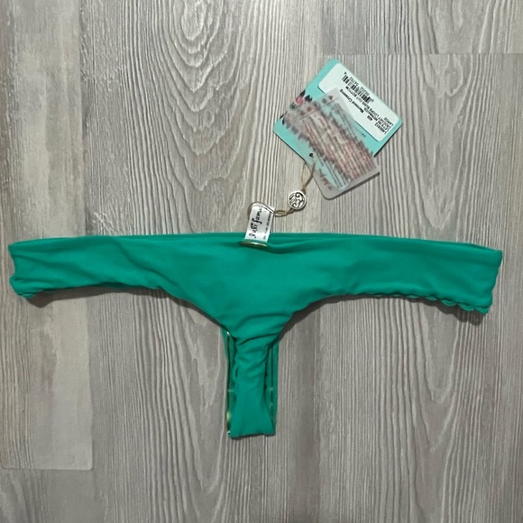 NWT Luli Fama Costa buena mermaid crossing let’s be mermaids bikini size large - Picture 7 of 13